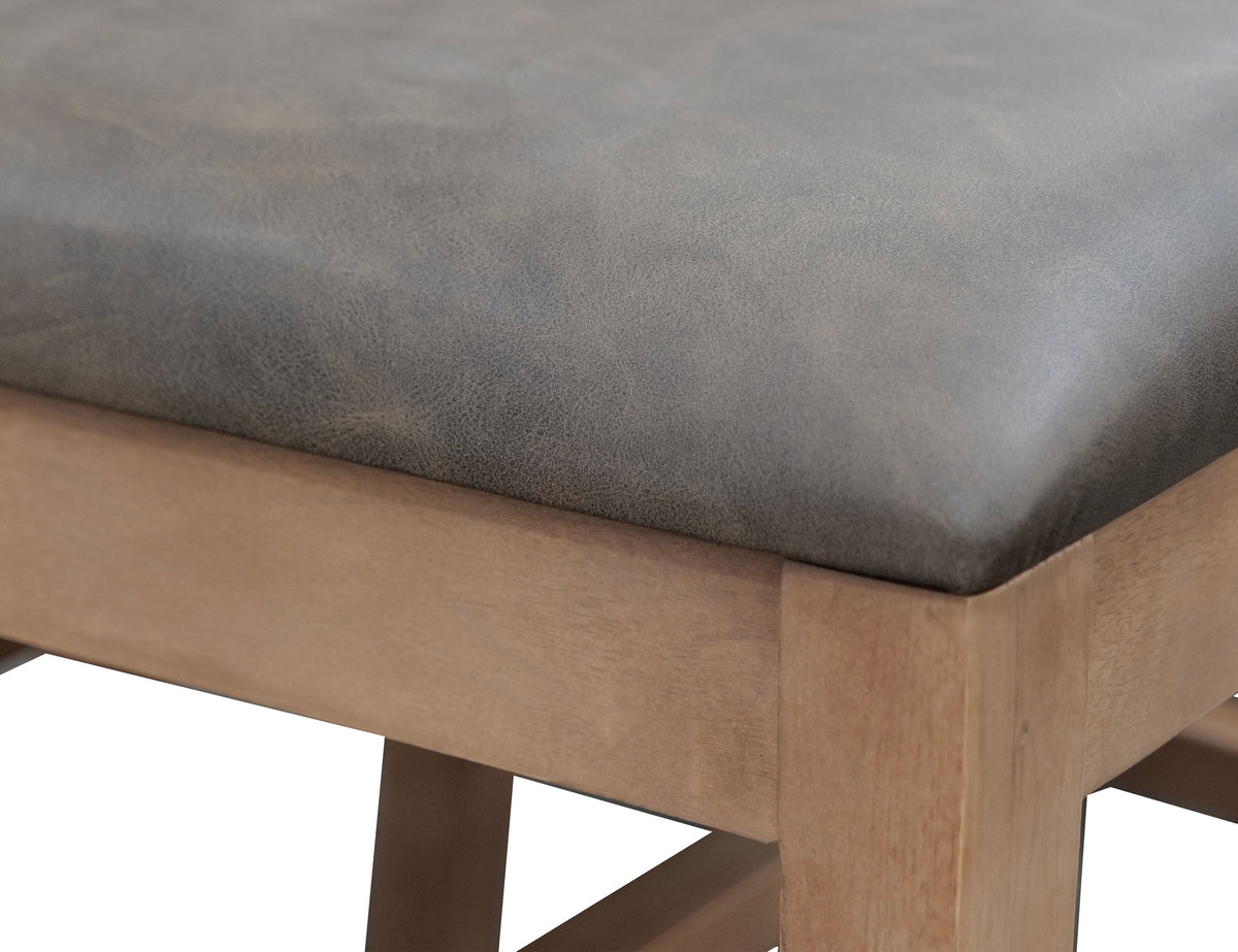 Natural Parota Chair, Brown, Wooden - IFD8682CHR