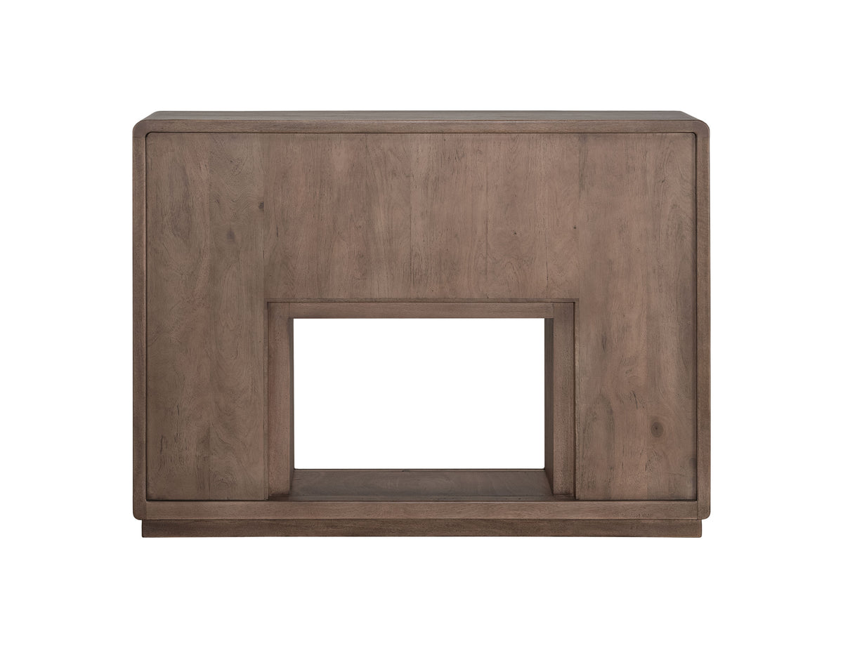 Mezquite Console, Brown, Fireplace