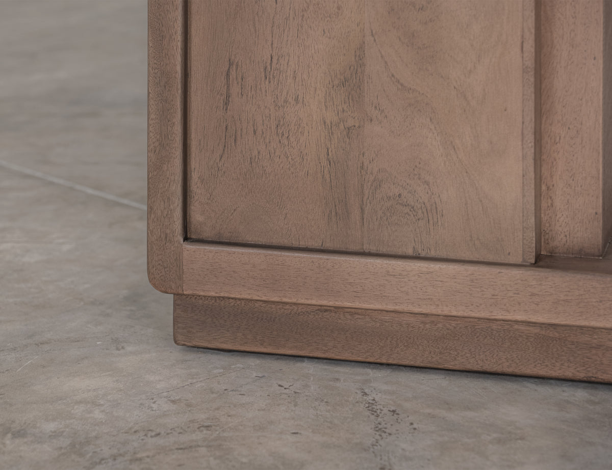 Mezquite Console, Brown, Fireplace