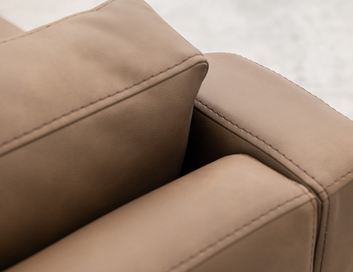 Samba Armchair, Brown, Wooden Frame & Base - IUP298-ACH-231