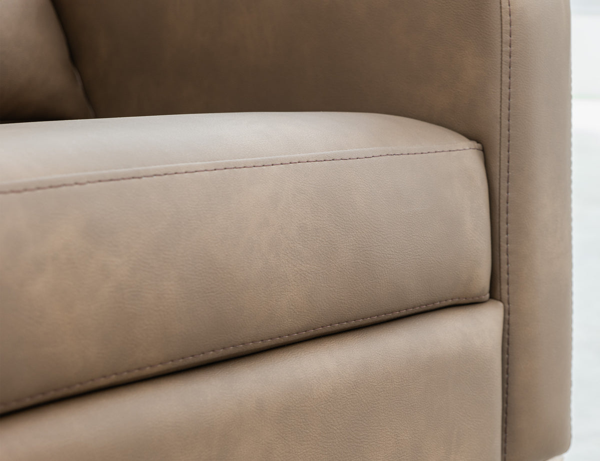 Samba Armchair, Brown, Wooden Frame & Base - IUP298-ACH-231