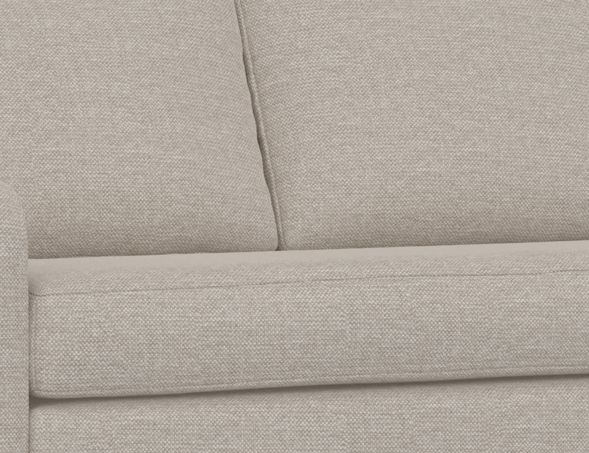 Samba Loveseat, Beige, Wooden Frame & Base, Sectional - IUP298-LOV-LF-161