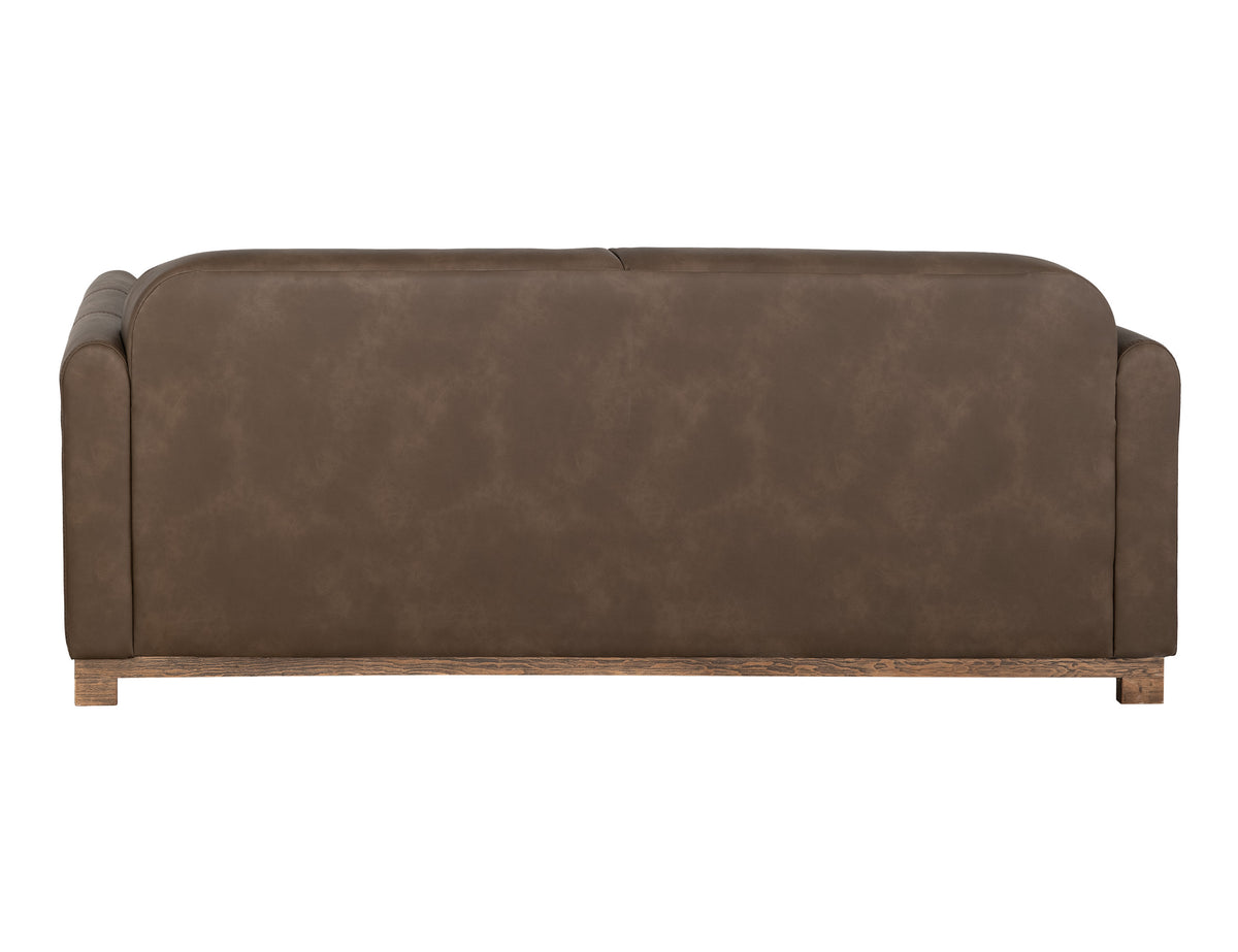 Balam Sofa, Brown, Wooden Frame & Base, Two-Cushion - IUP422-SOF-231