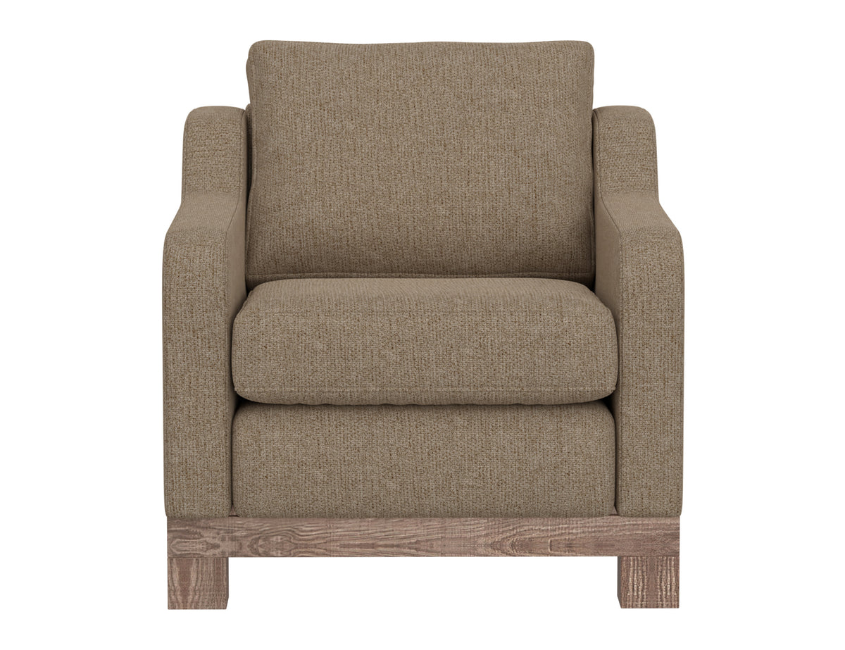 Samba Armchair, Brown, Wooden Frame & Base - IUP298-ACH-152