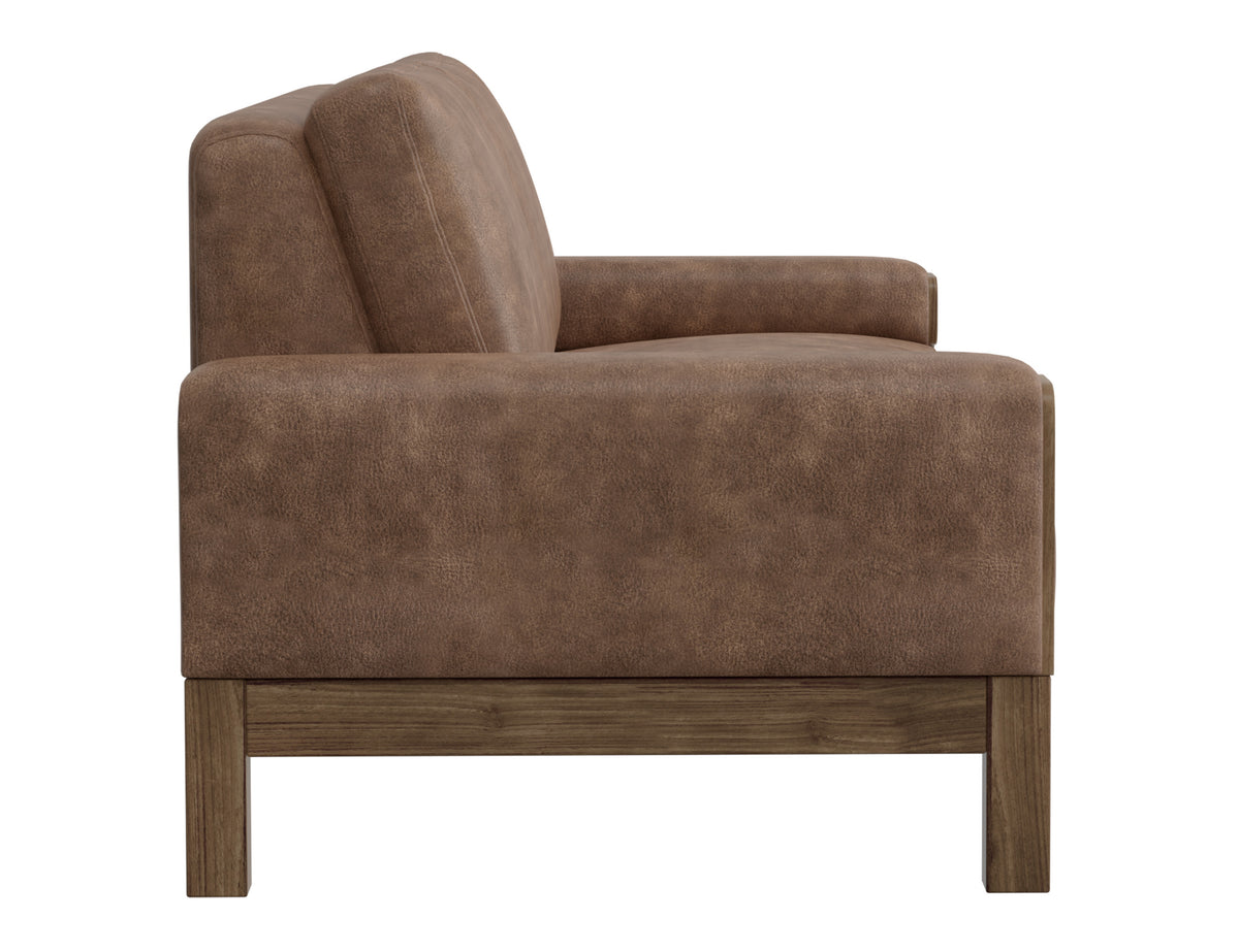 Sedona Sofa, Brown, Wooden Frame & Base - IUP966-SOF-214