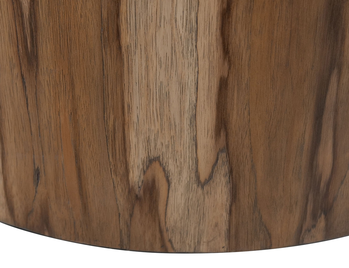 Balam Chairside Table, Brown