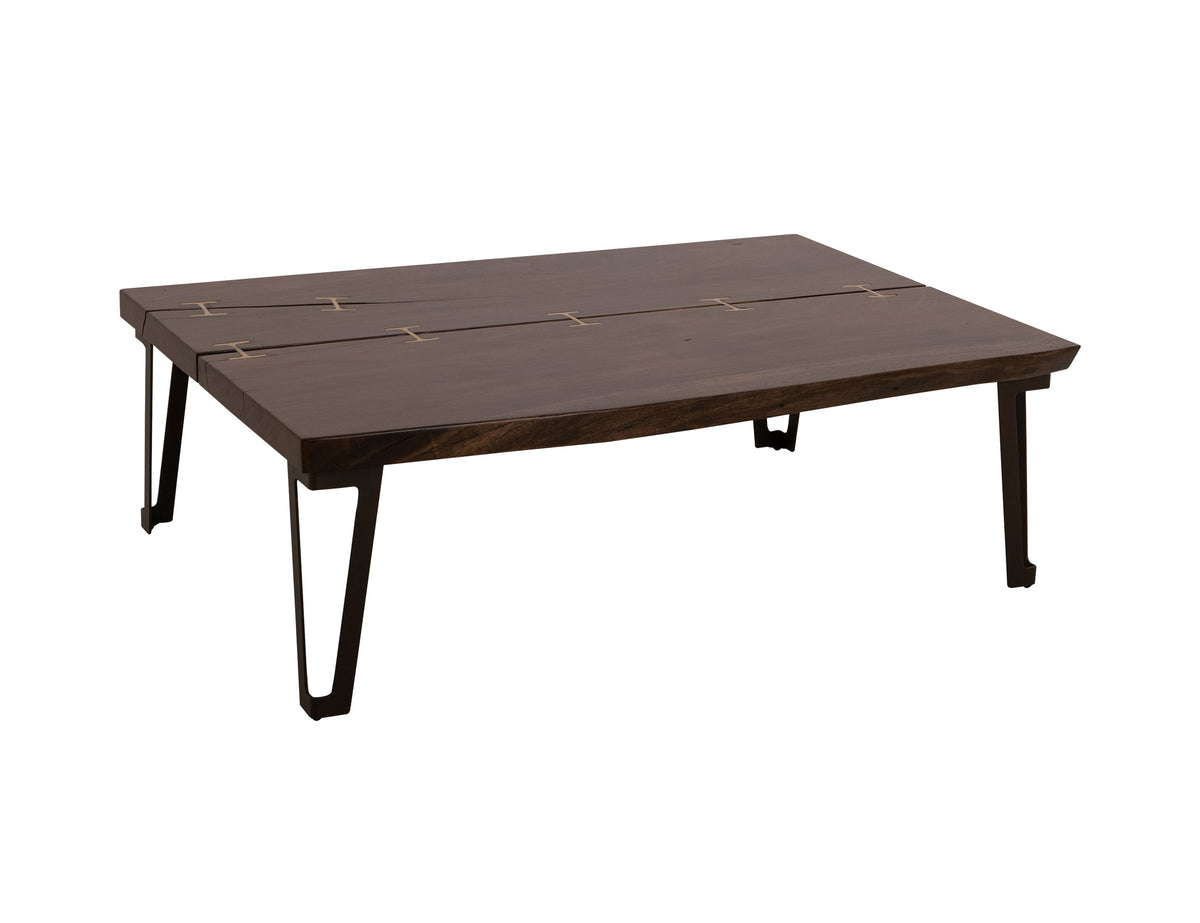 Walnut Cocktail Table, Brown