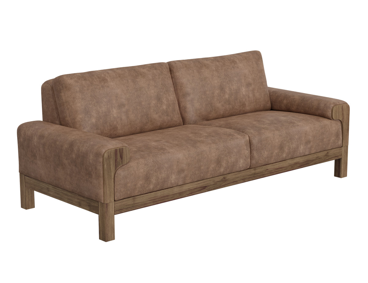 Sedona Sofa, Brown, Wooden Frame & Base - IUP966-SOF-214