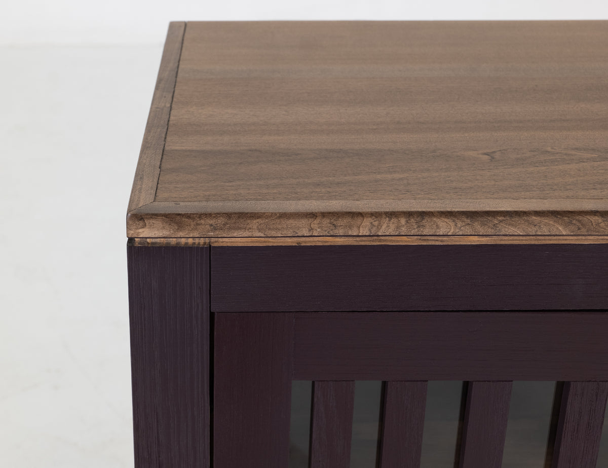 Autumn Console, Purple, 2 Door, 1 Shelf, Cosole