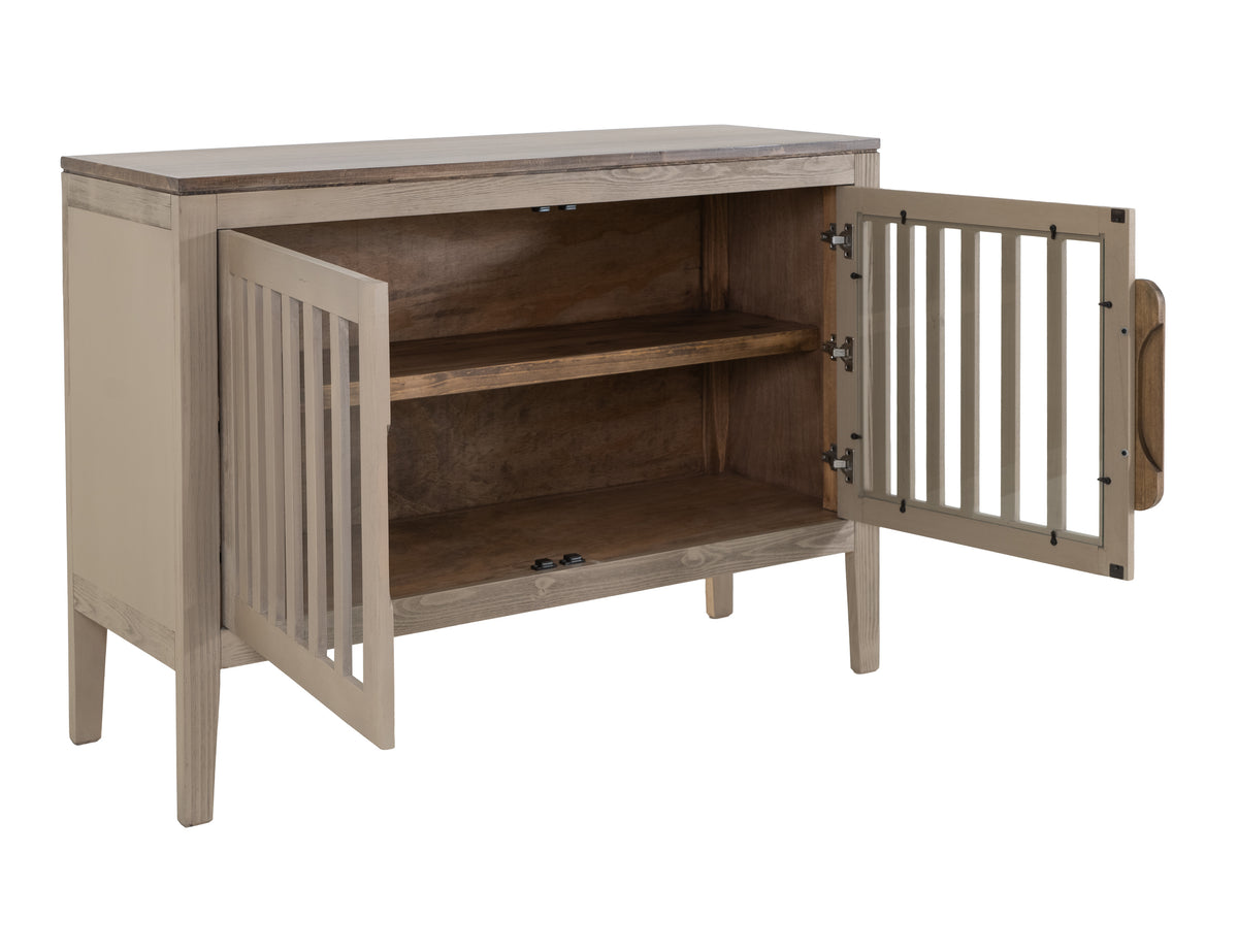 Autumn Console, Beige, 2 Door, 1 Shelf, Cosole