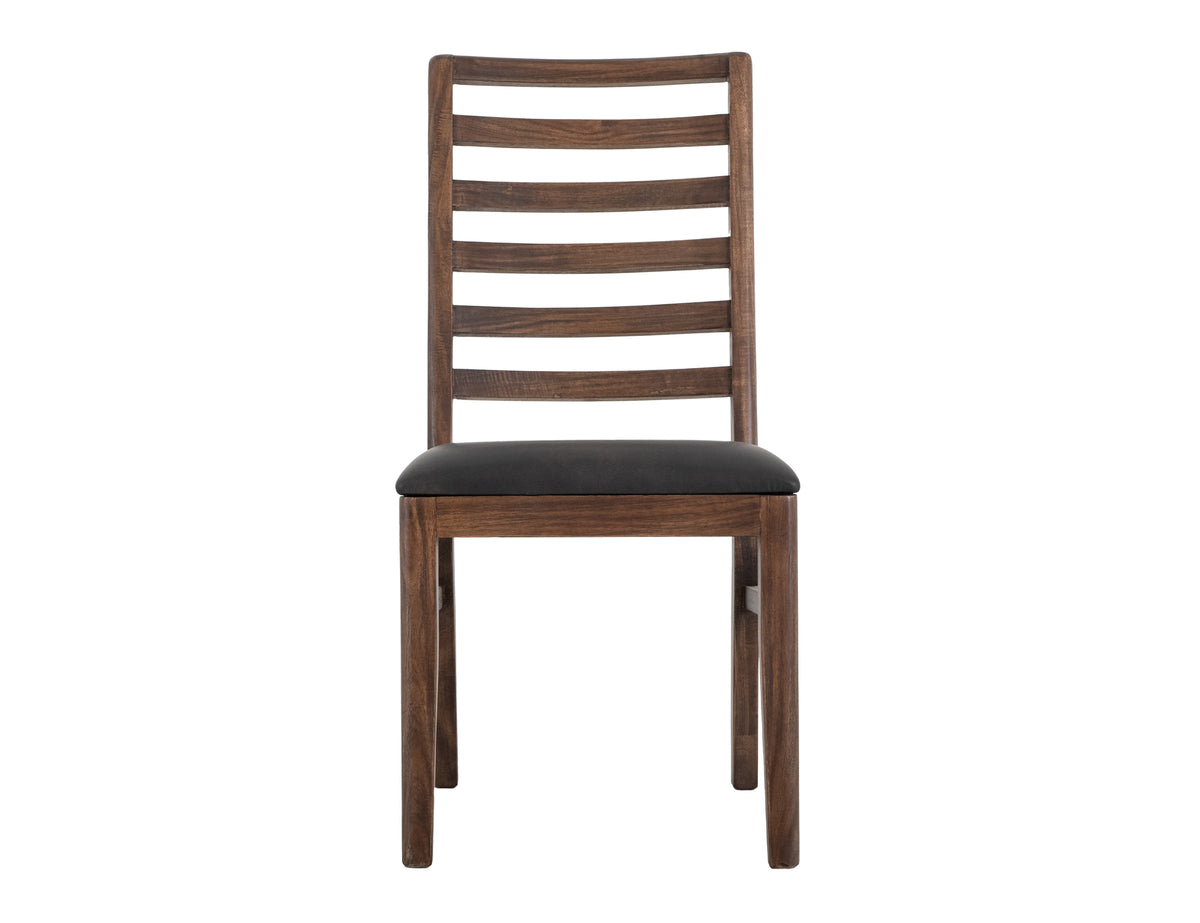 Walnut Chair, Brown, Wooden