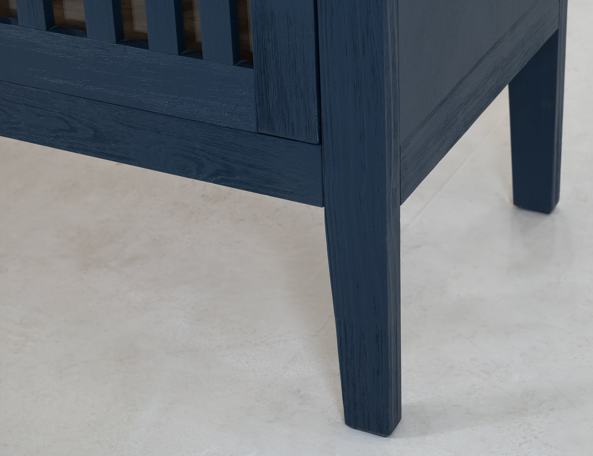 Autumn Console, Blue, 2 Door, 1 Shelf, Cosole