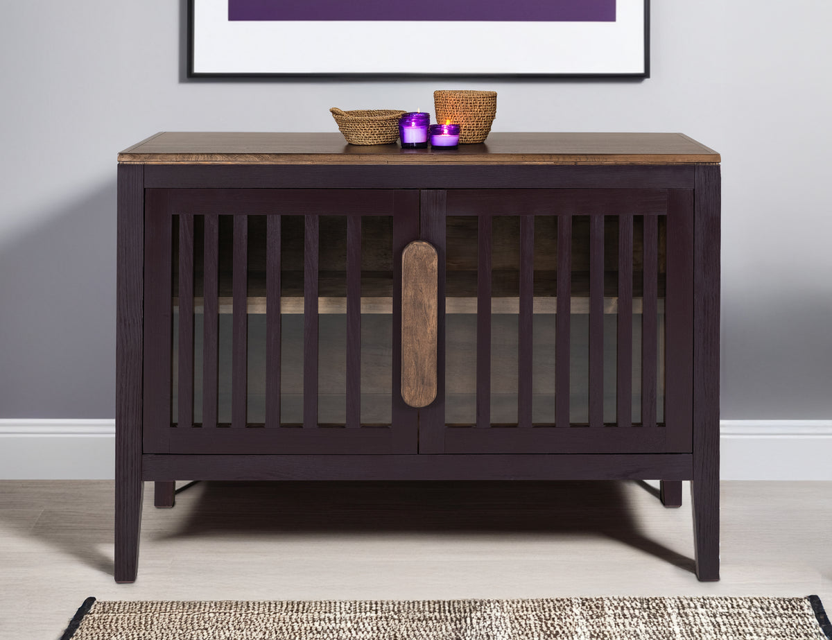 Autumn Console, Purple, 2 Door, 1 Shelf, Cosole