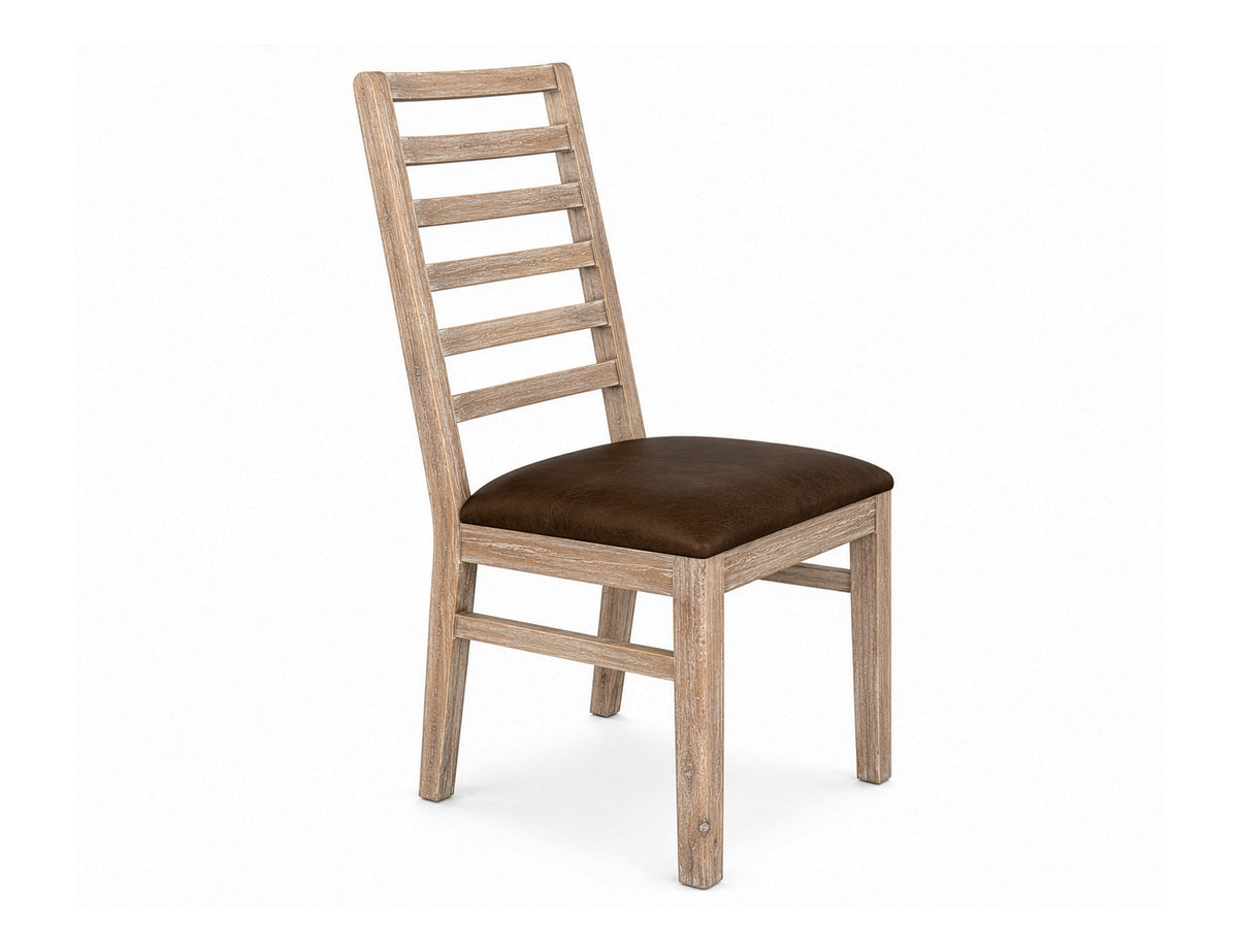 White Balam Chair, White, Wooden