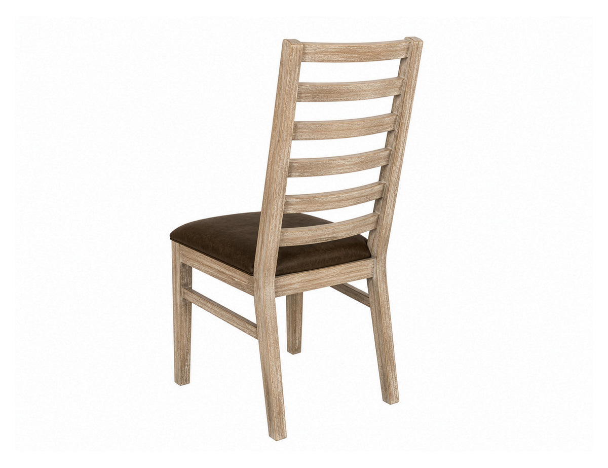 White Balam Chair, White, Wooden