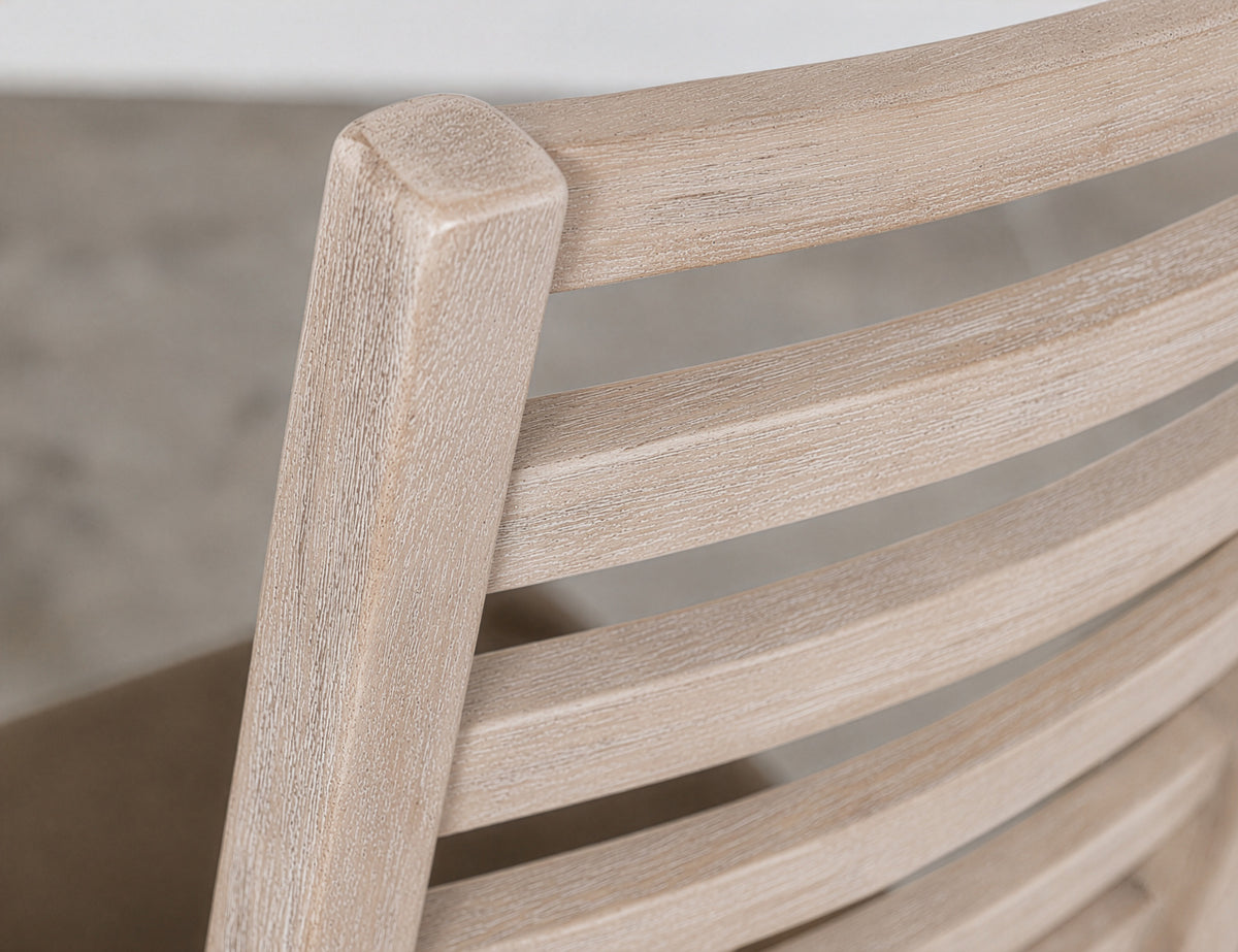 White Balam Chair, White, Wooden