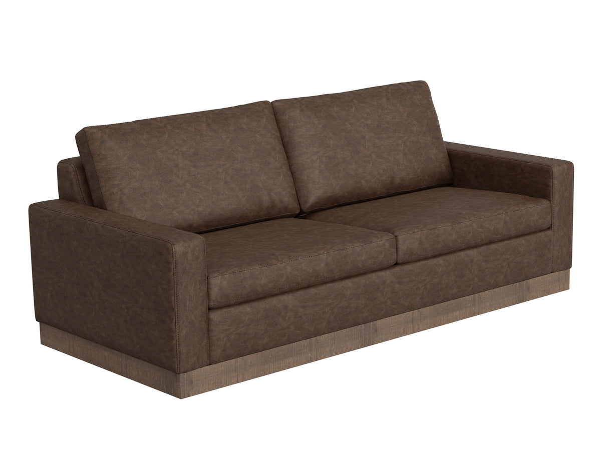 Georgia Sofa, Brown, Wooden Frame & Base - IUP722-SOF-212