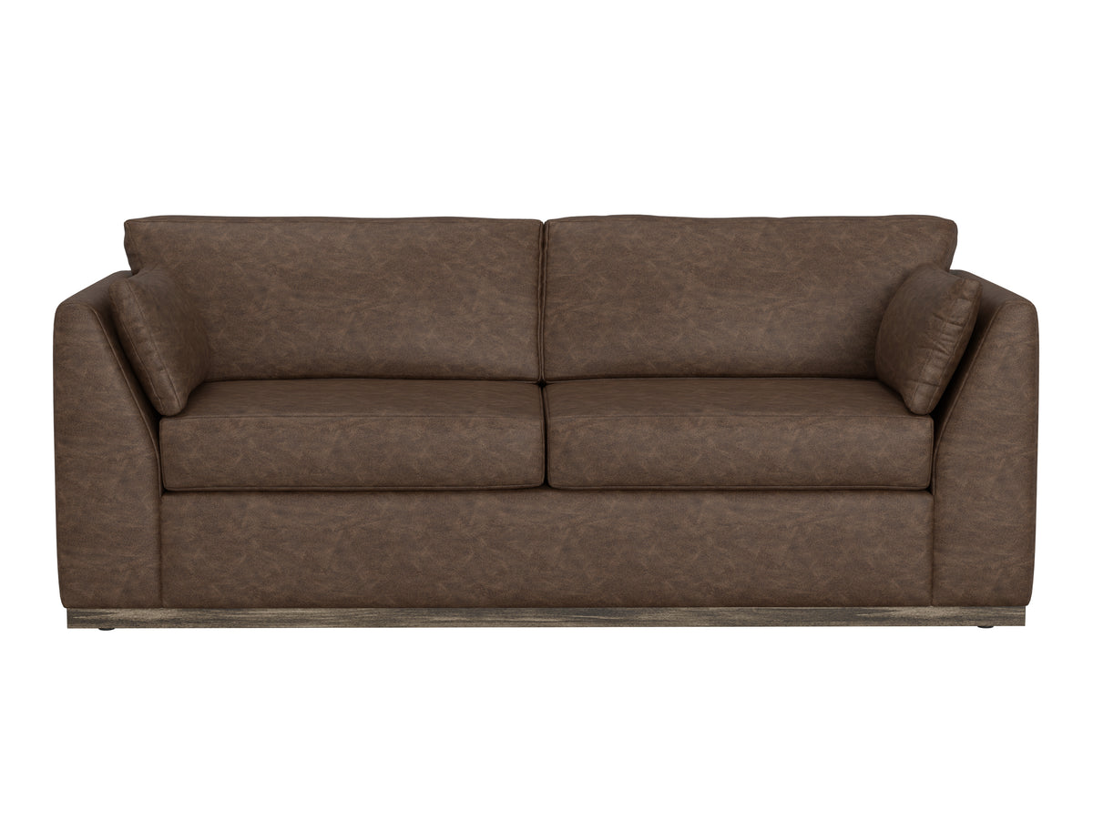 Vallarta Sofa, Brown, Wooden Frame & Base - IUP882-SOF-212