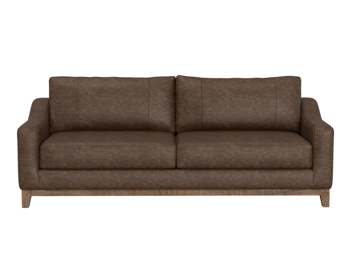 Olivo Sofa, Brown, Wooden Frame & Base - IUP541-SOF-212