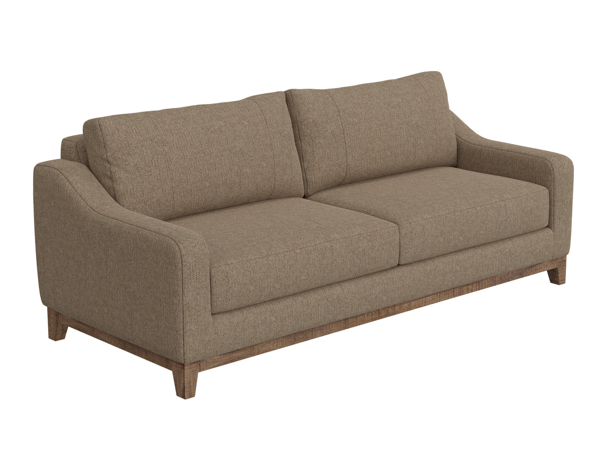 Olivo Sofa, Brown, Wooden Frame & Base - IUP541-SOF-152