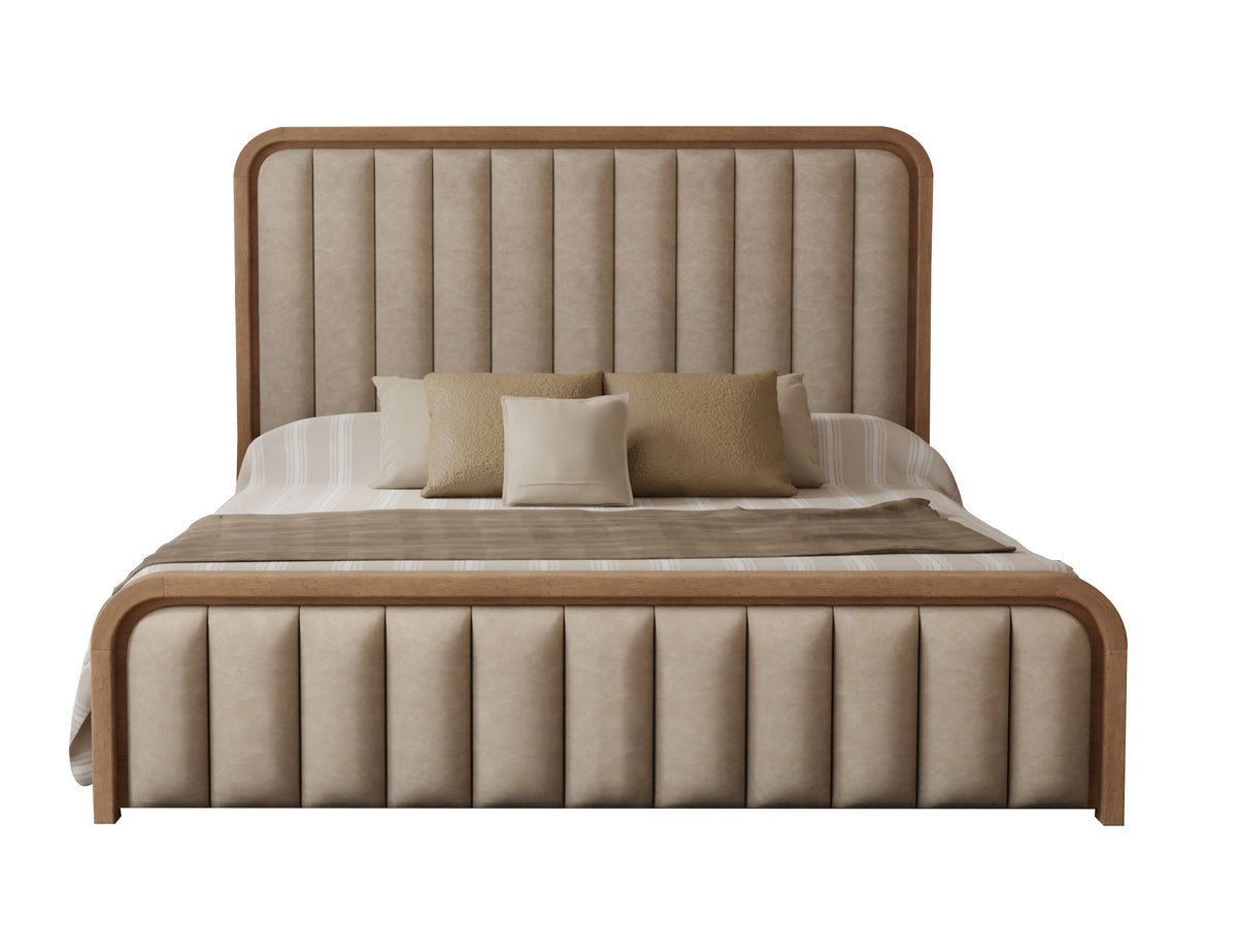 Mezquite Headboard, Brown, 6/6 - Mango & Fabric