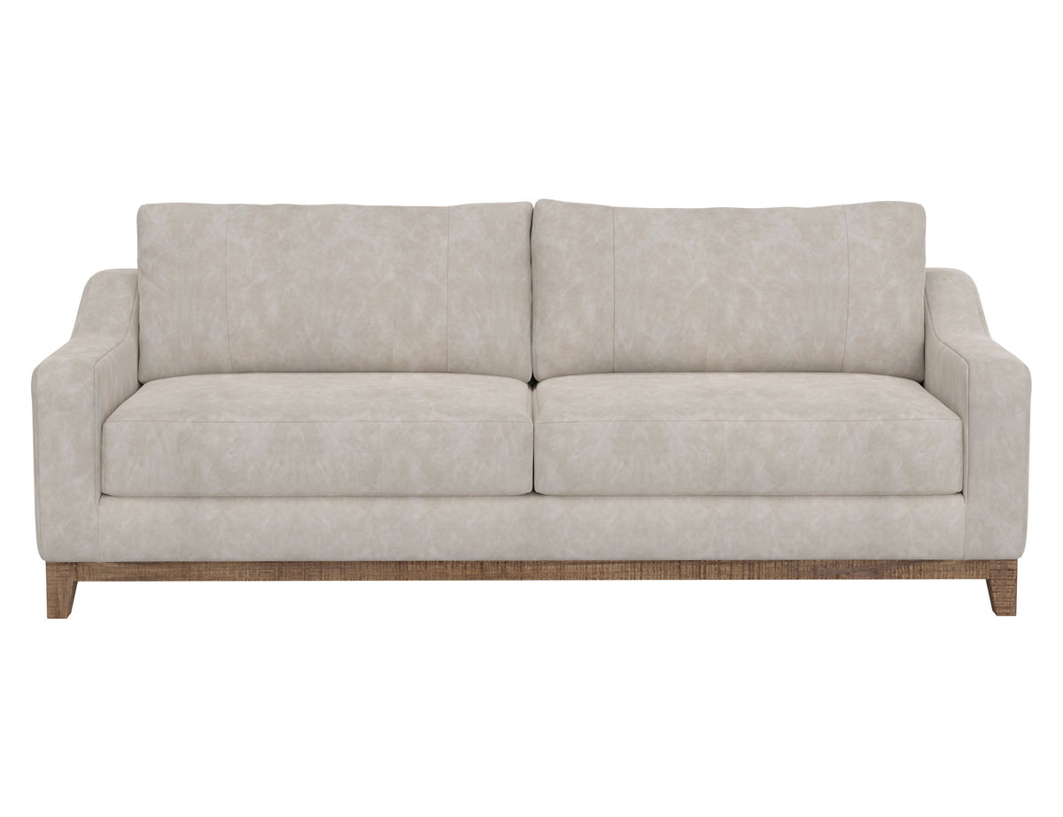 Olivo Sofa, Gray, Wooden Frame & Base