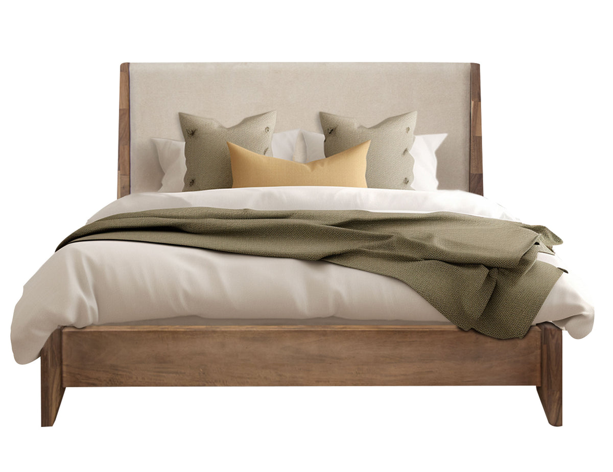Parota Nova Upholstered Queen Bed