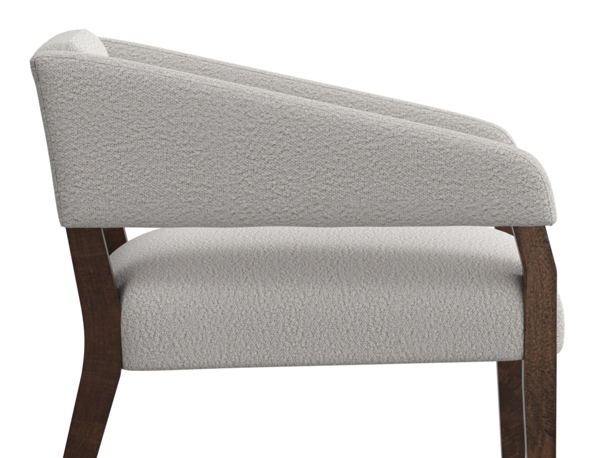 Murcia Armchair, Beige, Wooden Frame - IUP221-ACH-101