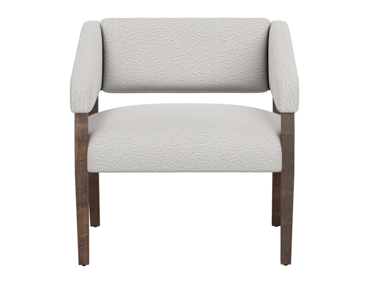 Murcia Armchair, Beige, Wooden Frame - IUP221-ACH-101