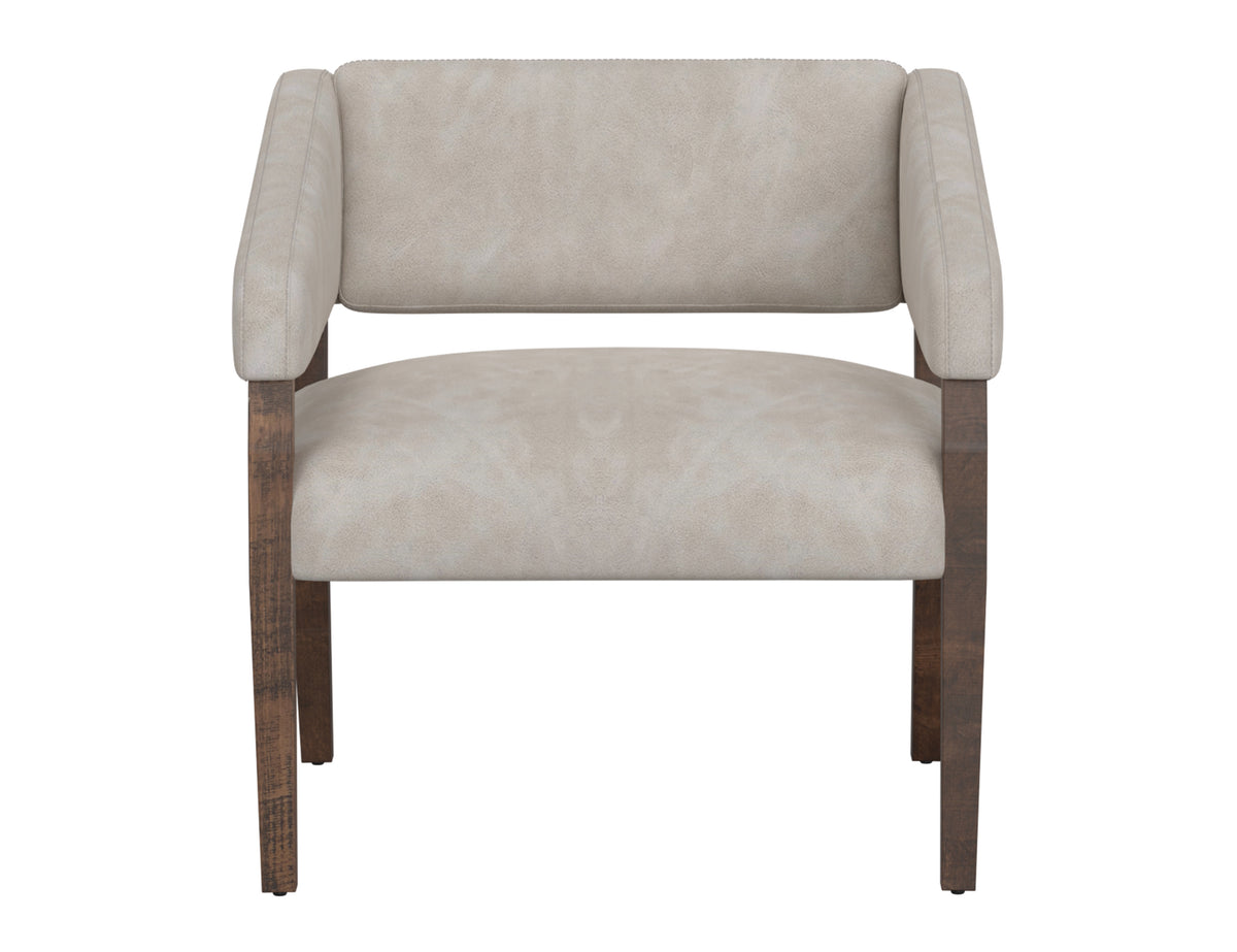 Murcia Armchair, Gray, Wooden Frame - IUP221-ACH-210