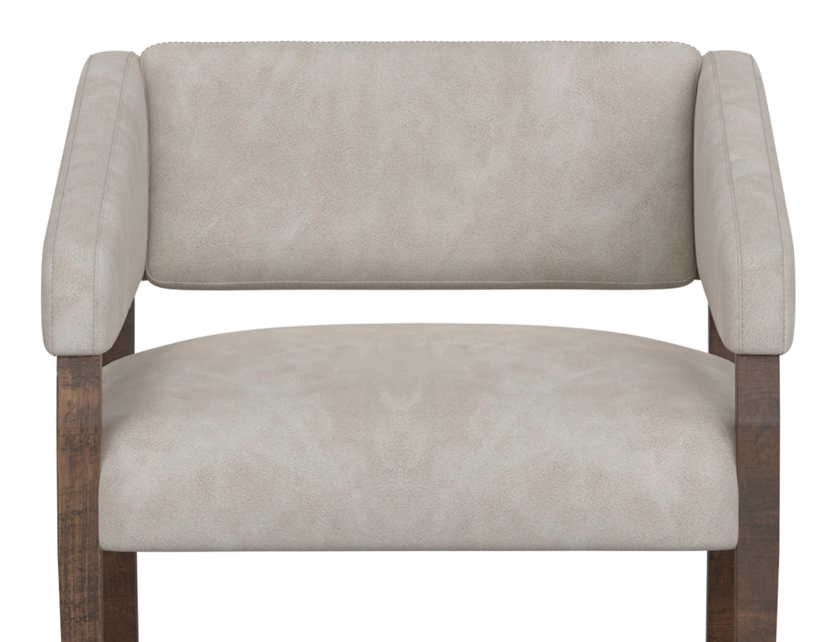 Murcia Armchair, Gray, Wooden Frame - IUP221-ACH-210