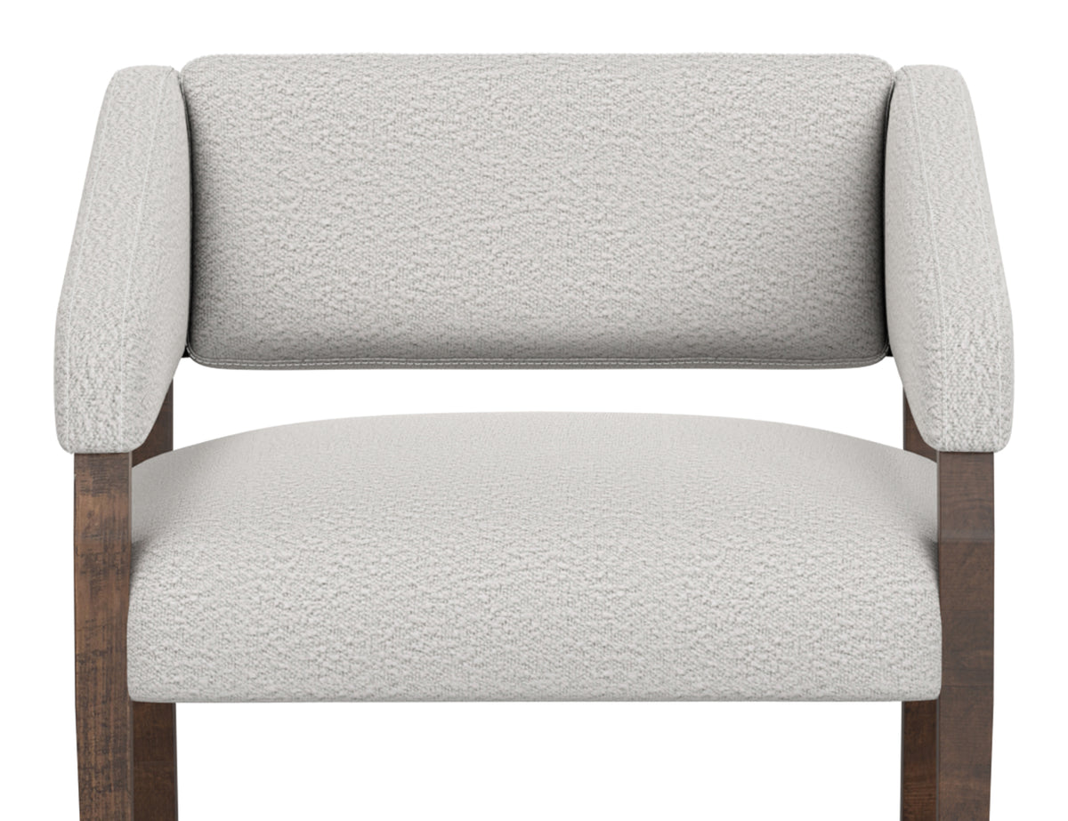 Murcia Armchair, Beige, Wooden Frame - IUP221-ACH-101