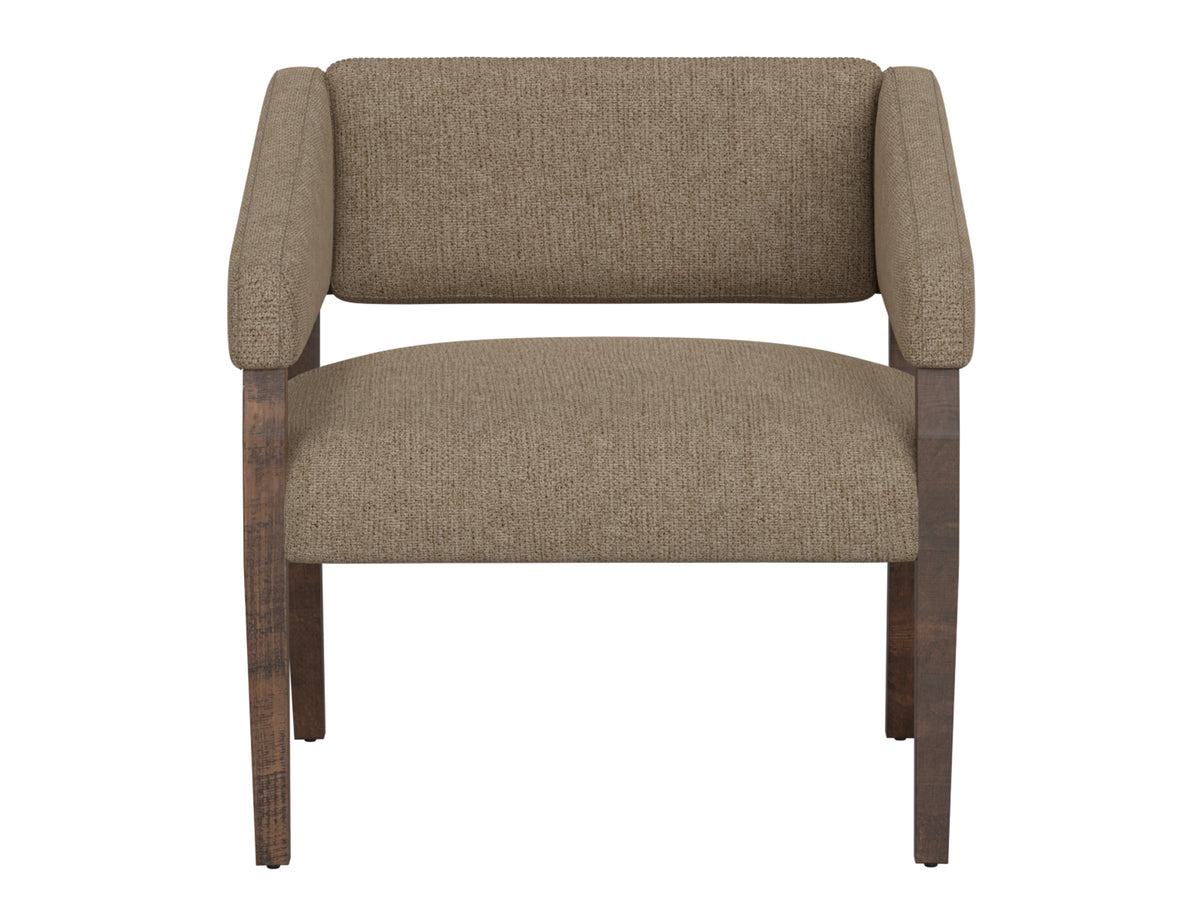 Murcia Armchair, Brown, Wooden Frame - IUP221-ACH-152