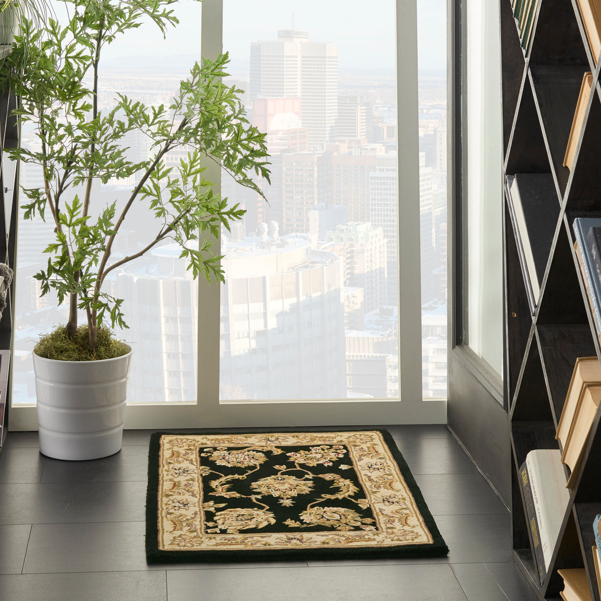 Nourison 2000 2022 Black Rug