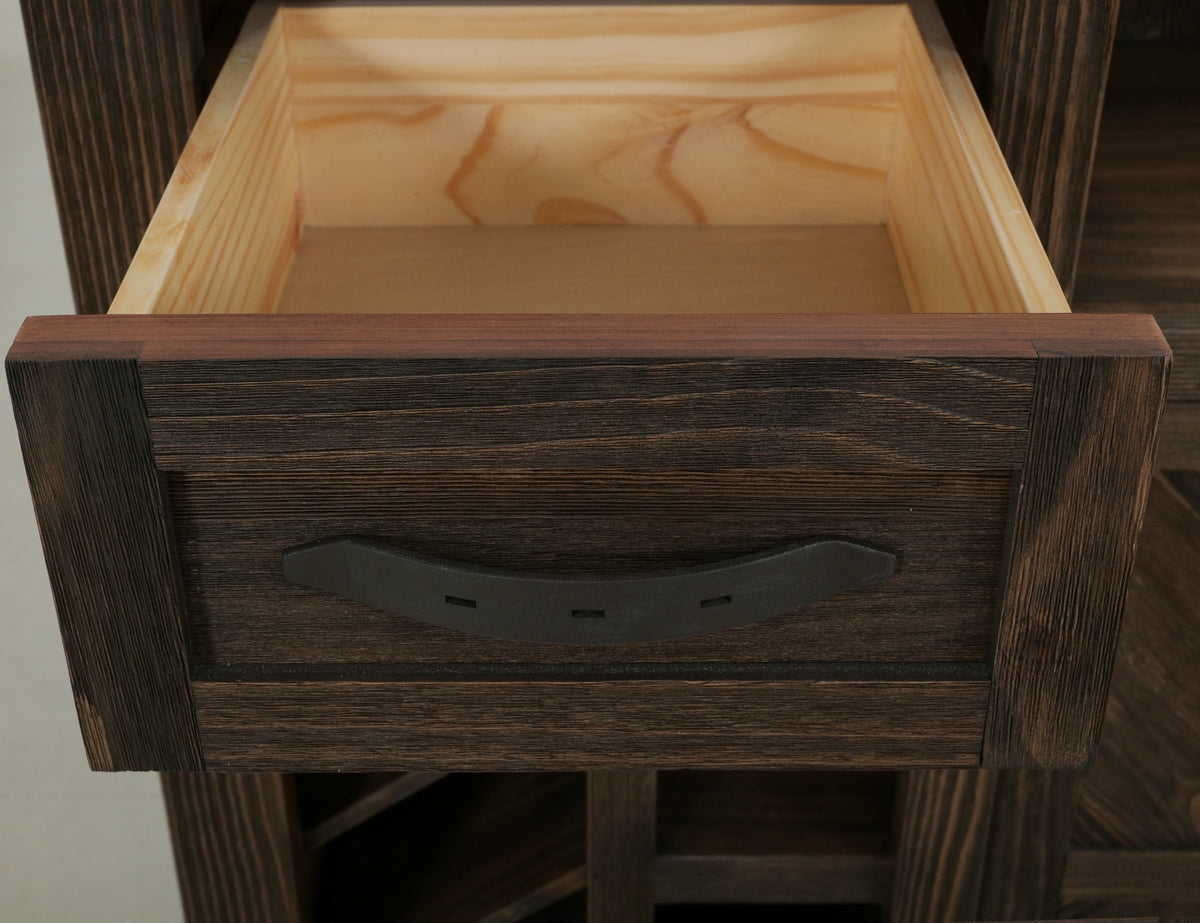 Dutton Bar, 2 Drawer, 2 Door