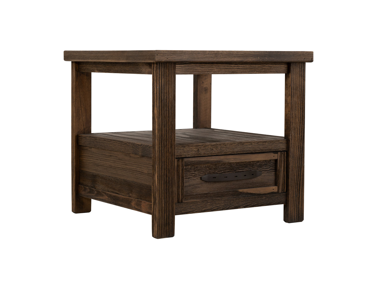 Dutton End Table, 1 Drawer