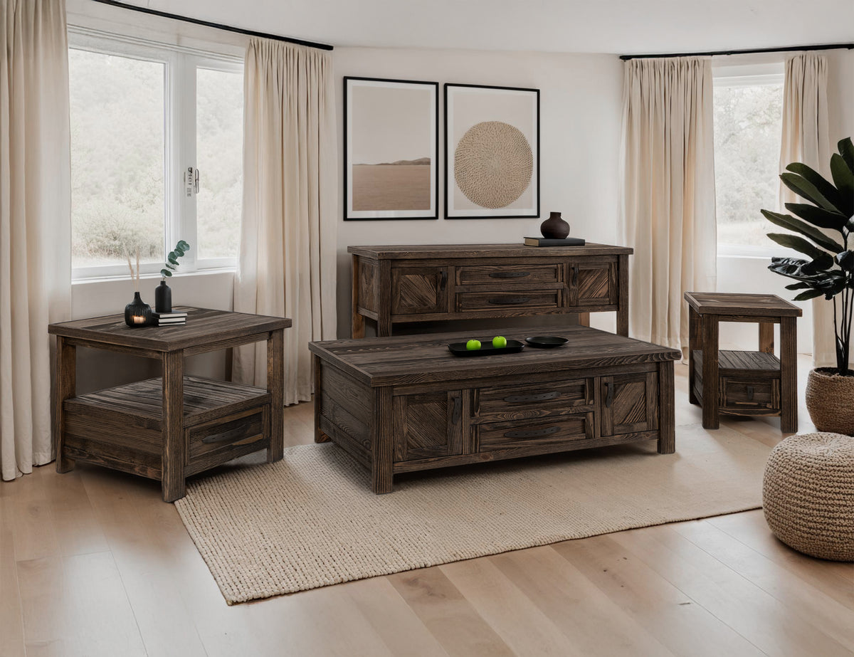 Dutton Chairside Table, 1 Drawer