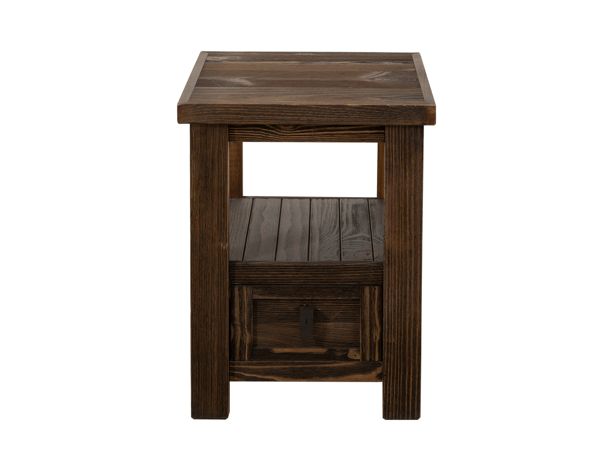Dutton Chairside Table, 1 Drawer