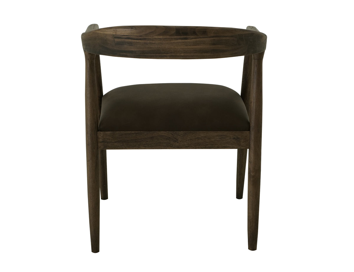 Natural Teca Chair, Brown, Wooden - Melina