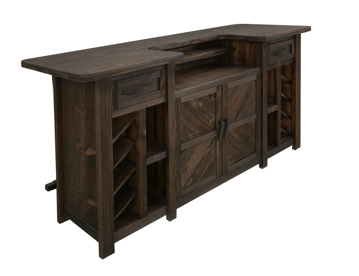 Dutton Bar, 2 Drawer, 2 Door