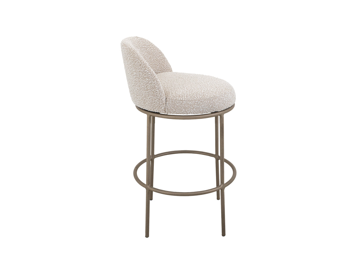 Snow Upholstered Barstool, Barstool 24"