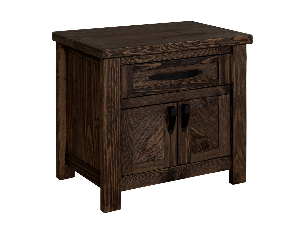 Dutton Nightstand, 1 Drawer, 2 Door