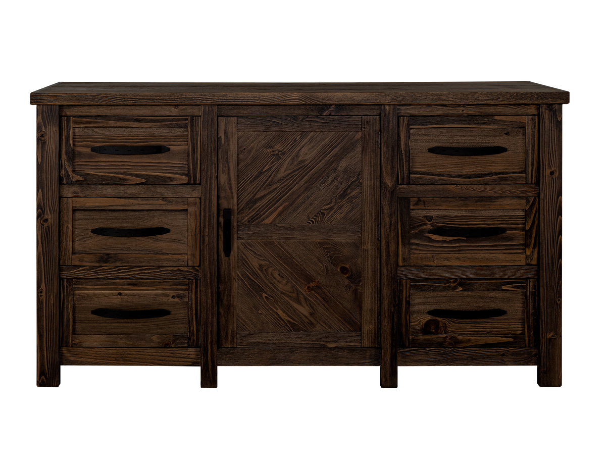 Dutton Dresser, 6 Drawer & 1 Door
