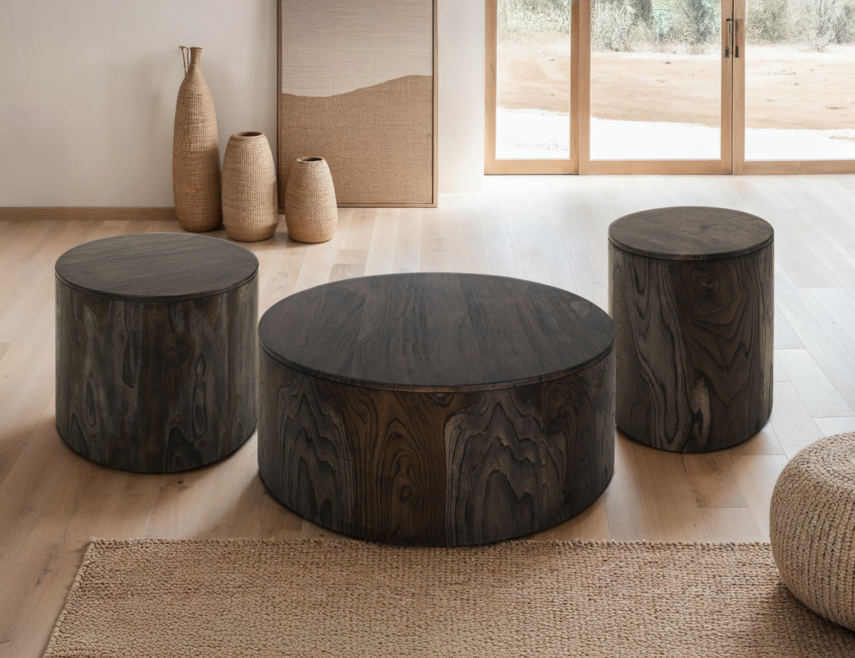 Black Balam Cocktail Table, Black