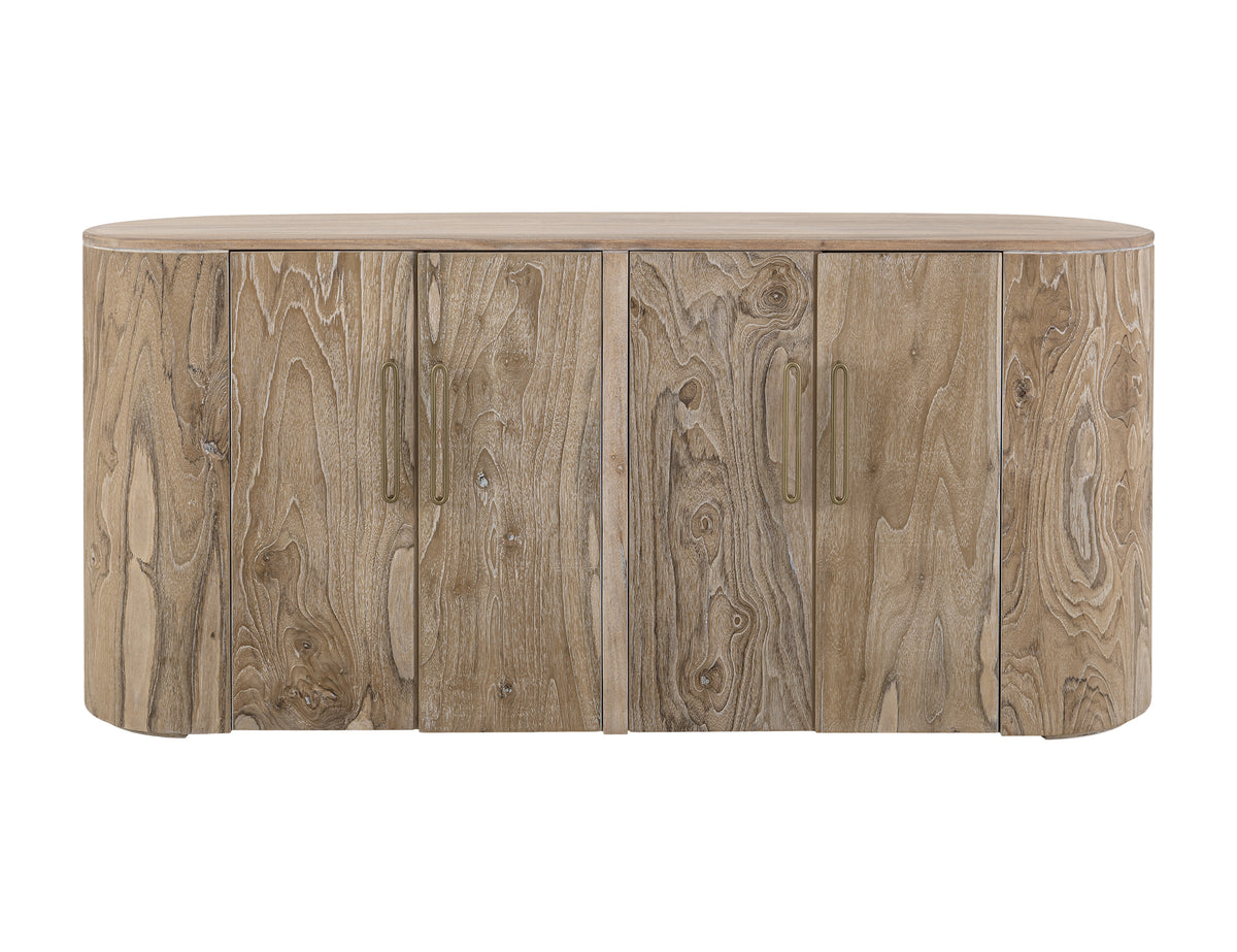 White Balam Console, White, 4 Doors