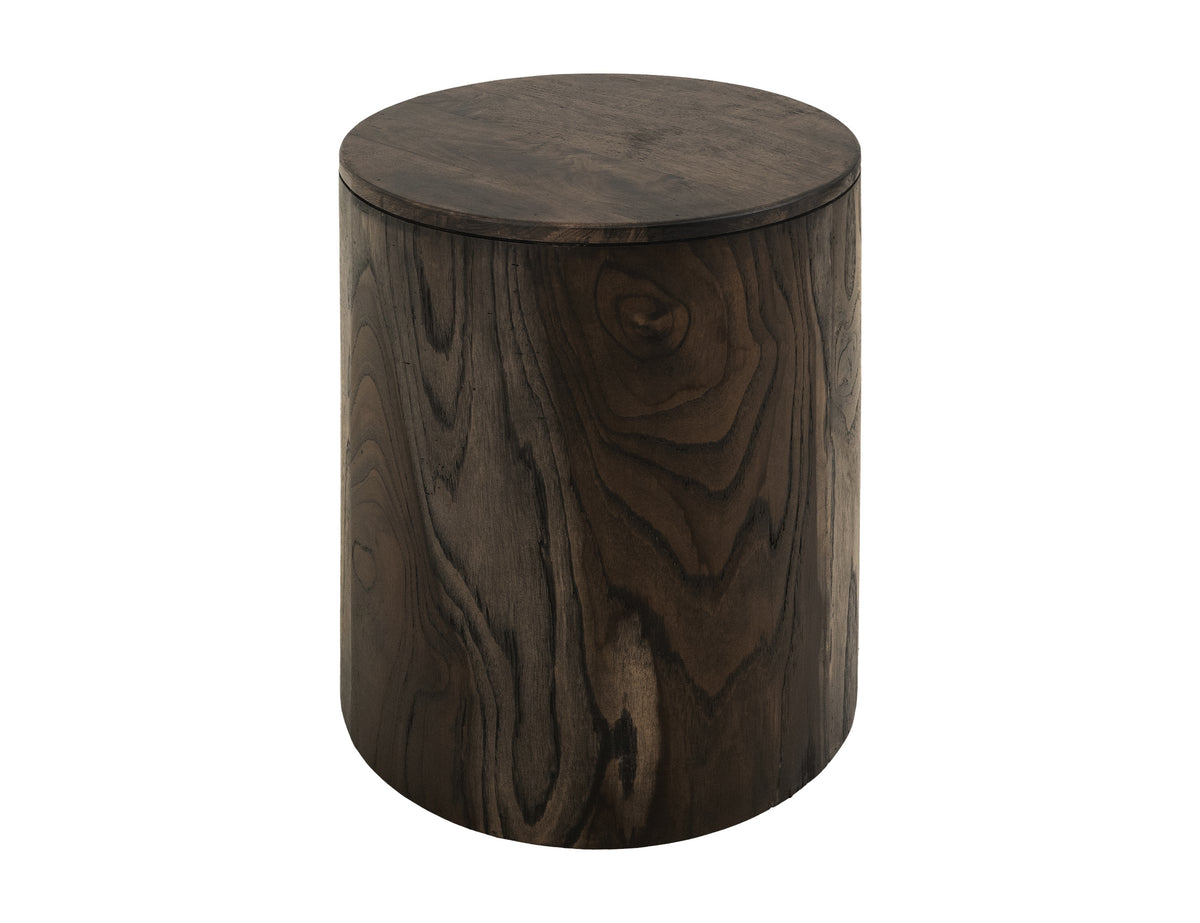 Black Balam Chairside Table, Black