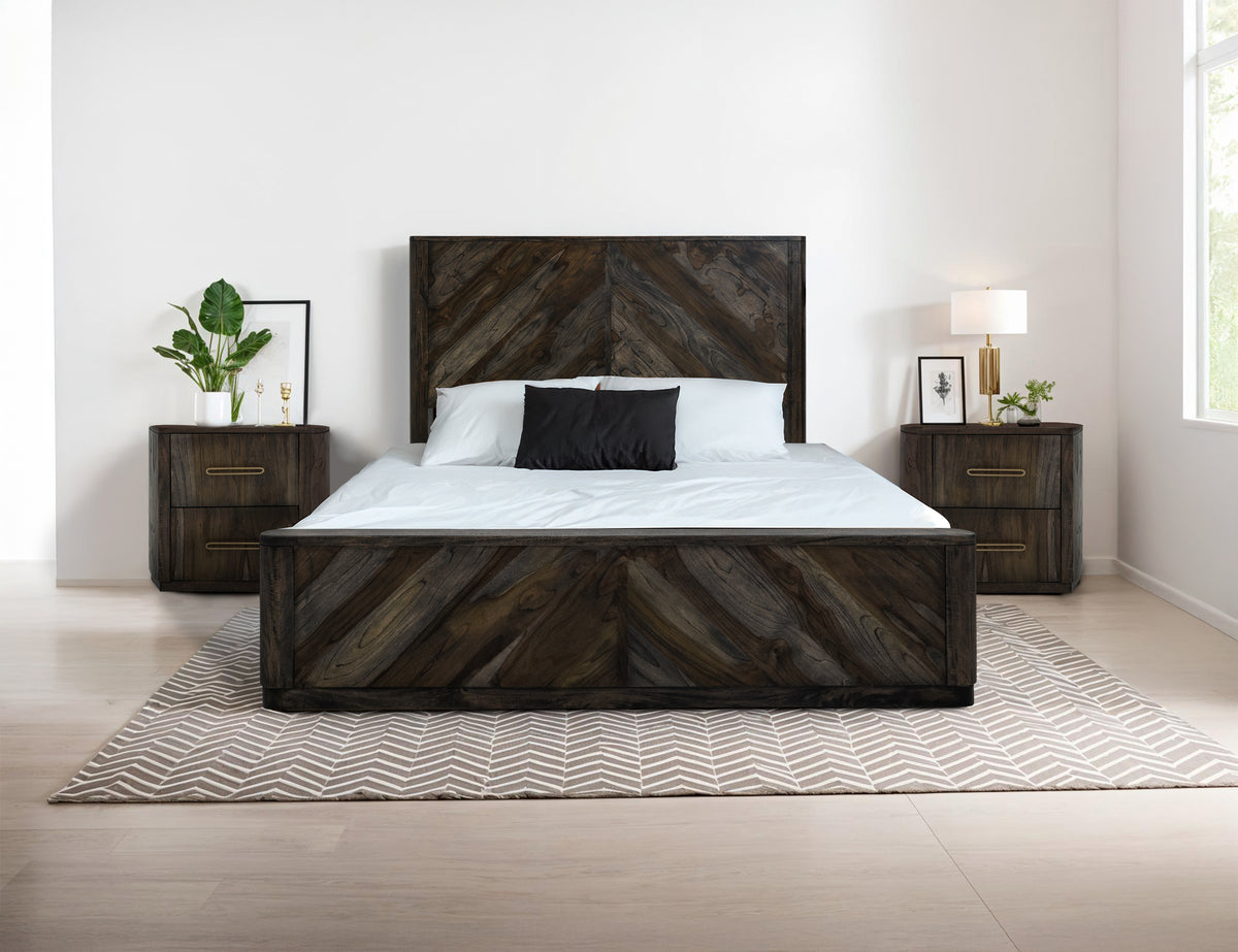 Black Balam Platform, Black, 6/6 Platform Eastern King