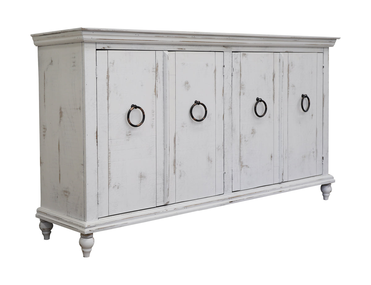 Capri Console, White, 4 Door
