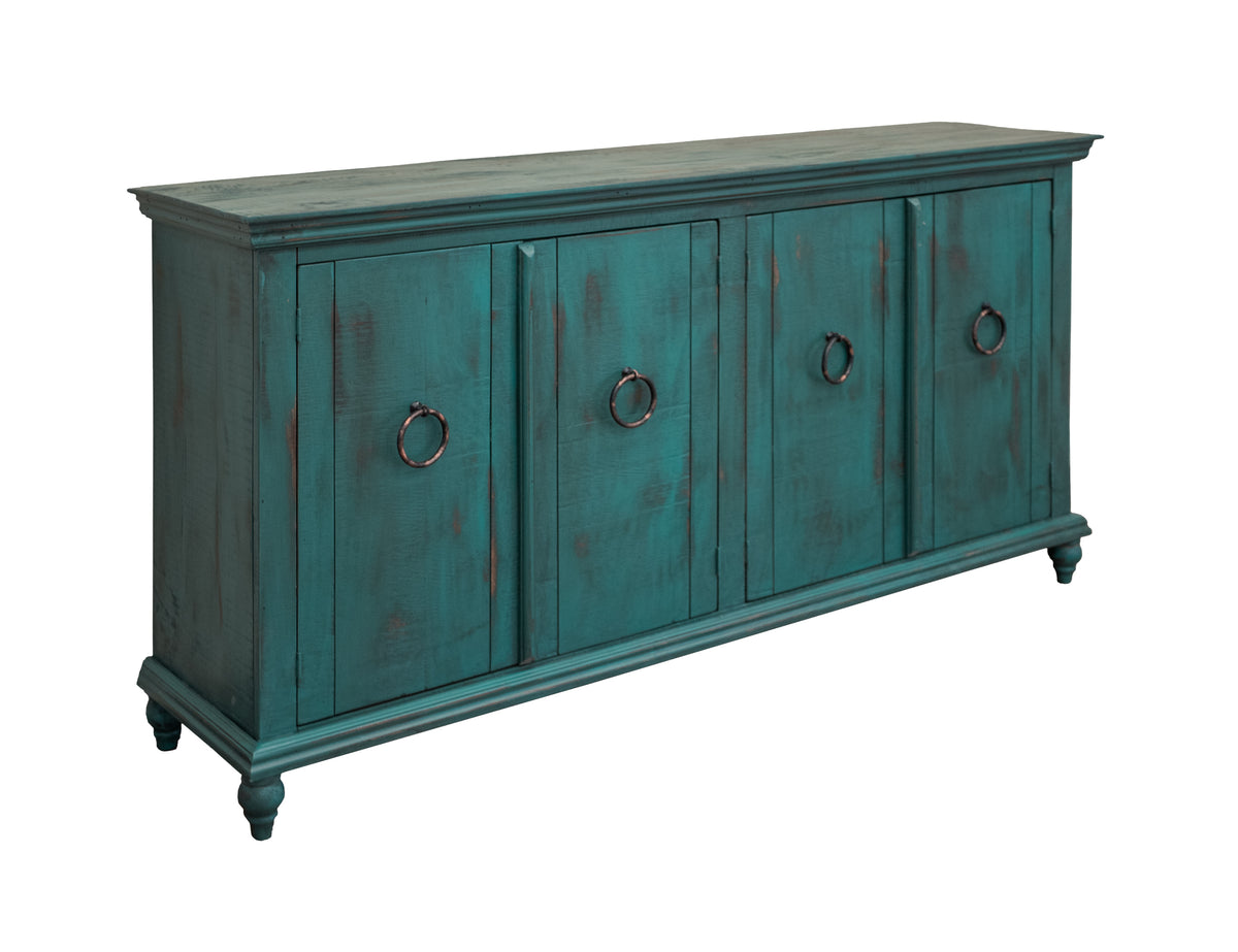 Capri Console, Green, 4 Doors - IFD990CONS-G