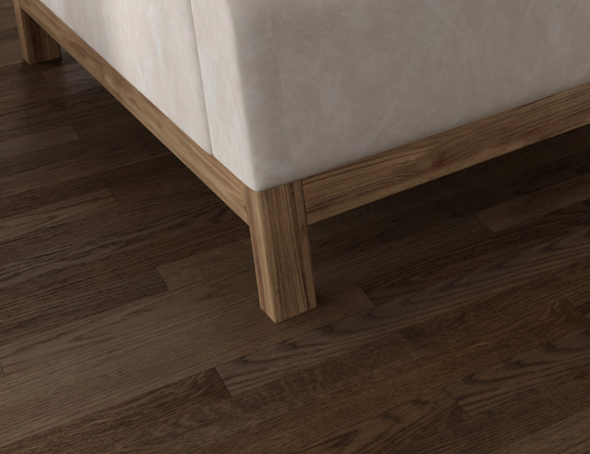 Sedona Armchair, Gray, Wooden Frame & Base